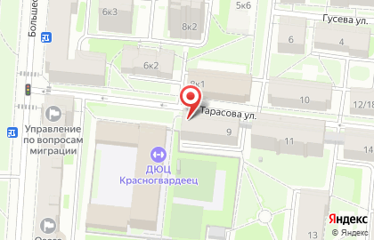 Отделение службы доставки Boxberry в Красногвардейском районе на карте