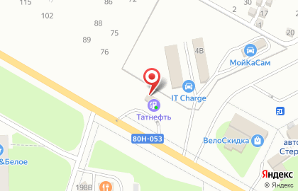 АЗС в Уфе на карте