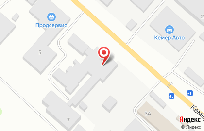Завод упаковочных материалов Копейский пластик на Кемеровской улице на карте