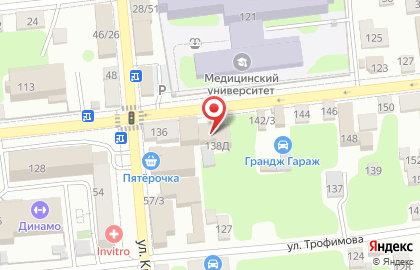 Зодчий на Бакинской улице на карте