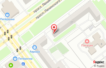 Магазин зоотоваров Korm73 на проспекте Ленинского Комсомола на карте