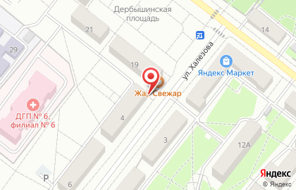Фирменный магазин Казанский хлебозавод №3 в Советском районе на карте