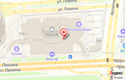 СберБанк на проспекте Ленина, 26а на карте