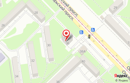Парикмахерская Чио Чио на Октябрьском проспекте в Центральном районе на карте
