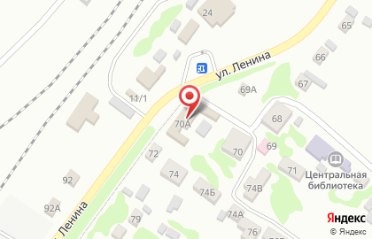 Страховая компания Росгосстрах на улице Ленина на карте