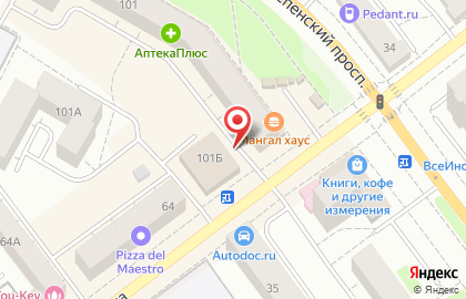 Киоск по продаже фастфудной продукции в Екатеринбурге на карте