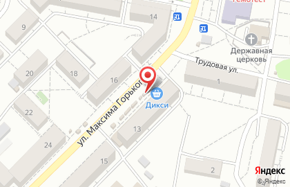 Киоск по продаже печатной продукции Комсомольская Правда Плюс в Зареченском районе на карте