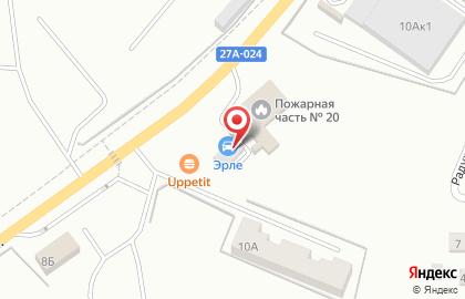 Шиномонтажная мастерская в Калининграде на карте