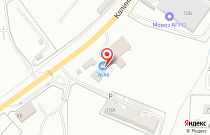 Шиномонтажная мастерская в Калининграде на карте