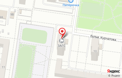 ЗАГС Автозаводского района в Тольятти на карте
