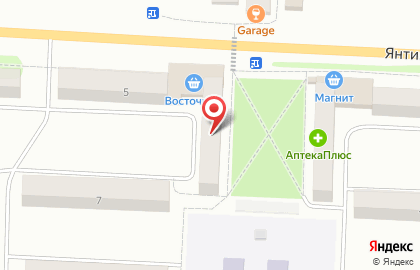 Служба доставки DPD в микрорайоне Восточный на карте