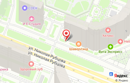 ВАКА на улице Николая Рубцова на карте