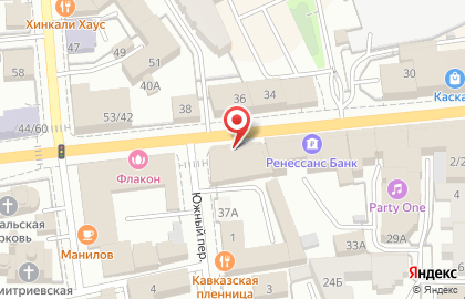 Лаундж-бар Аладдин на Большой Октябрьской улице на карте