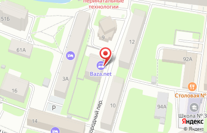 Интернет-провайдер Baza.net на карте