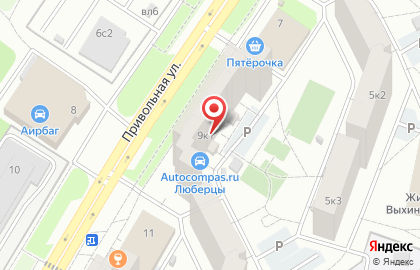 Жулебино-3, ЖСК на карте