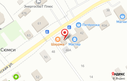 Магазин Мастер на Советской улице на карте