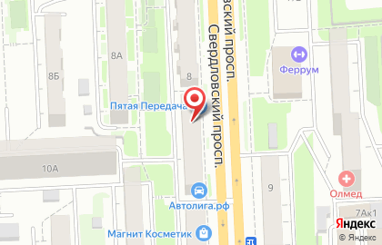 Официальный представитель в Уральском регионе Torex на Свердловском тракте на карте