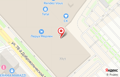 Строительный гипермаркет Леруа Мерлен в ТРЦ Планета на карте