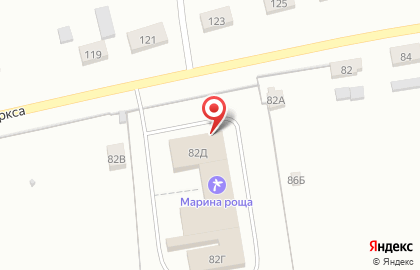 Усадьба Марьина Роща на улице Карла Маркса на карте