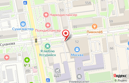 Ювелирный салон Карат на улице Суханова на карте