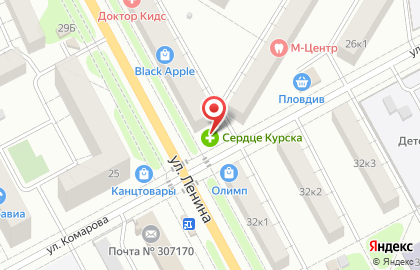 Строительная экспертиза в Курске на карте