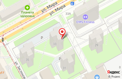 Адвокатский кабинет Волеговой М.В. на карте