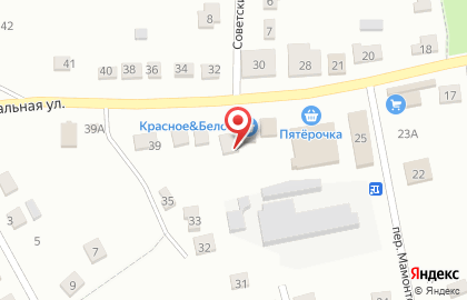 Красное & Белое в Воронеже на карте
