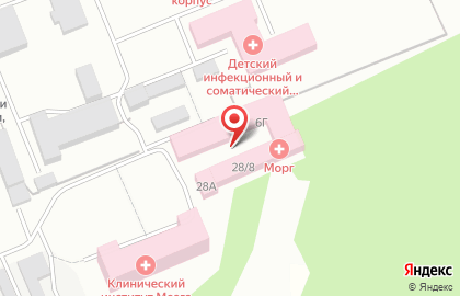Березовская центральная городская больница на Шиловской улице на карте