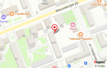 Аптека Муром-Фармация на Московской улице на карте