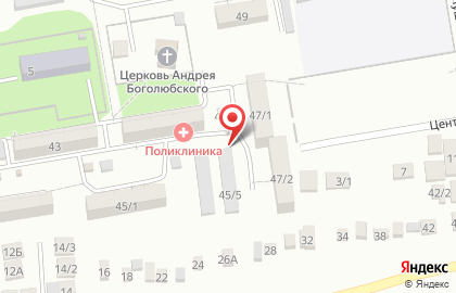 Автостоянка на ул. Пушкина, 47/1 к2 на карте