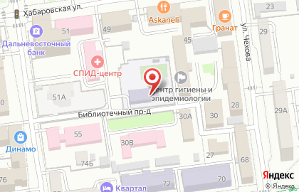 Детский сад Колокольчик №13 в Библиотечном проезде на карте