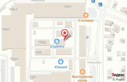 Магазин сантехники ТеплоДом в Ленинском районе на карте