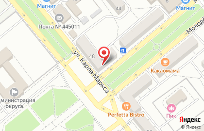 Салон Garda Decor на улице Карла Маркса на карте