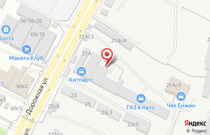 Автотехцентр r & k на карте