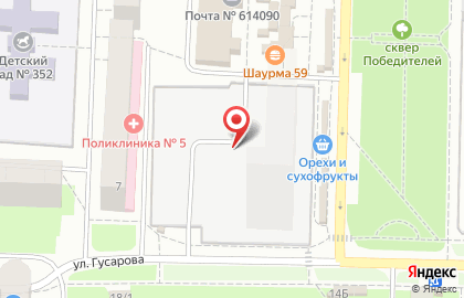 Магазин Клёво в Свердловском районе на карте