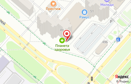 Банкомат Камкомбанк на проспекте Строителей в Нижнекамске на карте