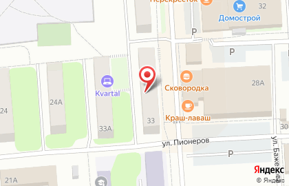 Аптека Планета Здоровья в Лысьве, на улице Федосеева на карте