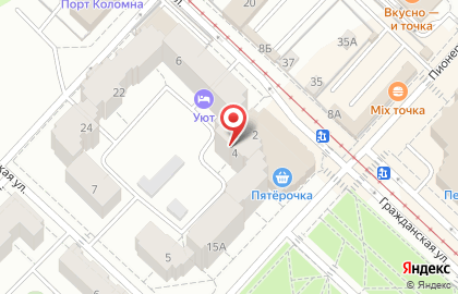 Стоматологический центр Коммус на Гражданской улице на карте