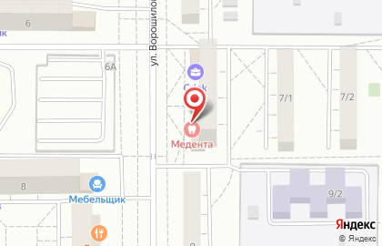 Арт-студия Гранж в Орджоникидзевском районе на карте