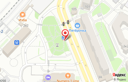 Подсолнух на площади Димитрова на карте