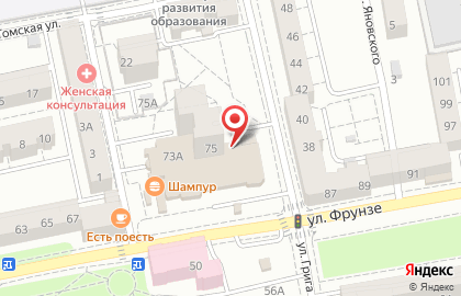 Магазин автозапчастей Газ-уаз в Ленинградском районе на карте