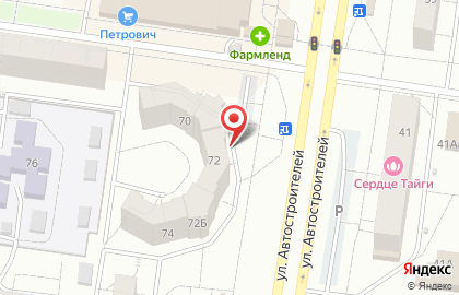 Салон удобной мебели на карте
