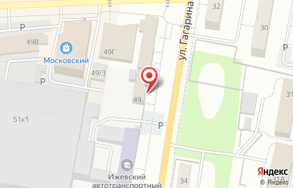 Нуга бест на улице Гагарина на карте