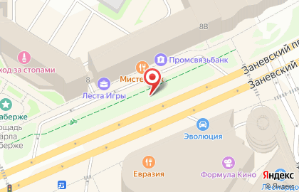 Автомойка Мойка М3 в ТЦ Заневский каскад 3 на карте