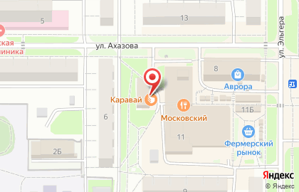 Пекарня Каравай в Чебоксарах на карте