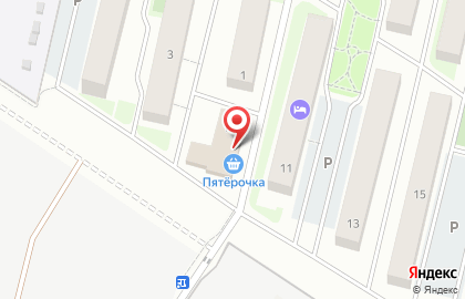 Супермаркет Пятёрочка на Ягодной улице на карте