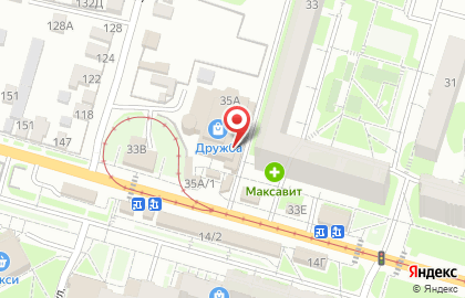 Продуктовый магазин в Туле на карте