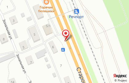 Первомайский район Киоск по продаже фруктов и овощей в Первомайском районе на карте