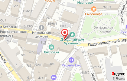 Золотая География на карте