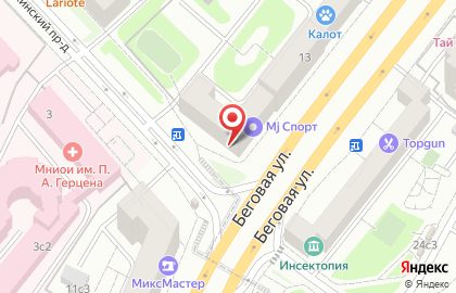 Все для Дома на Беговой на карте